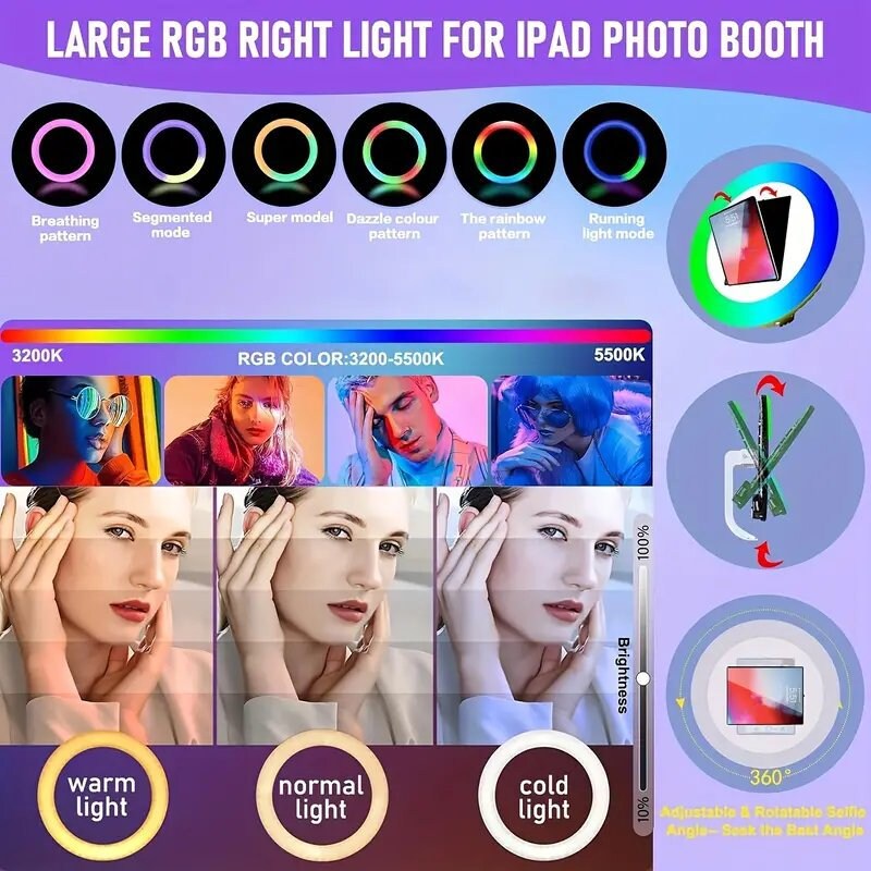 iPad Photo Booth GLAM // Fits iPads 10.2