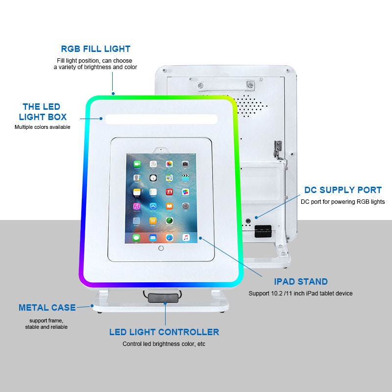 iPad Table Top Photo Booth // Fits iPads 10.2